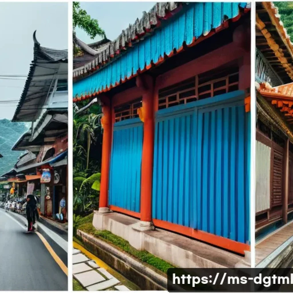 디지털 광고 타겟팅의 중요성과 효과 - Here are three image prompts in English, designed to be detailed, culturally relevant to Malaysia, a...